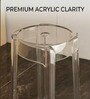 Crystal  Acrylic Finish  End Table (Set of 6)