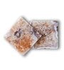 Crystal Agate Stone Coaster Set of 2 Square for Bar, Beer, Coffee, Tea   Brown