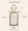 Crystal Bloom Glass Vase