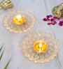 Crystal Brass Dia Set of 2