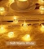 Crystal Bubble Ball 3 Mtrs LED String Light (Warm White)