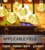 Crystal Bubble Ball 3 Mtrs LED String Light (Warm White)