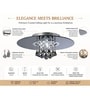 Crystal Ceiling Round Chandelier