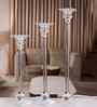 Crystal Celeste Transparent Candle Stand