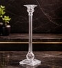 Crystal Celeste Transparent Candle Stand