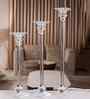 Crystal Celeste Transparent Candle Stand