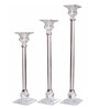 Crystal Celeste Transparent Candle Stand