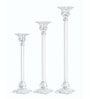 Crystal Celeste Transparent Candle Stand