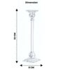 Crystal Celeste Transparent Candle Stand