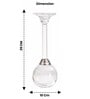 Crystal Celestial Orb Transparent Candle Stand