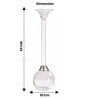 Crystal Celestial Orb Transparent Candle Stand