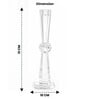 Crystal Central Orb Transparent Candle Stand