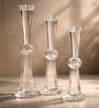 Crystal Central Orb Transparent Candle Stand