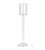 Crystal Columnar Transparent Candle Stand