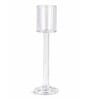 Crystal Columnar Transparent Candle Stand