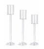 Crystal Columnar Transparent Candle Stand