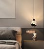 Crystal Crown Retractable LED Pendant Light