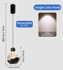 Crystal Crown Retractable LED Pendant Light