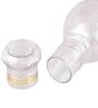 Crystal Design 1 Ltr Plastic (Set Of 6 ) Water Bottle