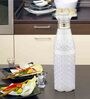 Crystal Design 1 Ltr Plastic (Set Of 6 ) Water Bottle