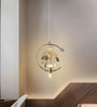 Crystal Droplets Retractable LED Pendant Light