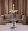 Crystal Elegance Transparent Candle Stand