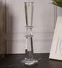 Crystal Elegance Transparent Candle Stand