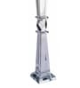 Crystal Elegance Transparent Candle Stand