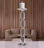 Crystal Elegance Transparent Candle Stand