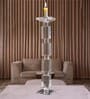 Crystal Elegance Transparent Candle Stand