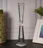 Crystal Elegance Transparent Candle Stand