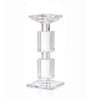 Crystal Elegance Transparent Candle Stand