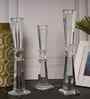 Crystal Elegance Transparent Candle Stand
