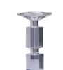 Crystal Elegance Transparent Candle Stand