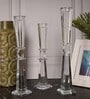 Crystal Elegance Transparent Candle Stand
