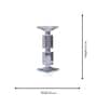 Crystal Elegance Transparent Candle Stand