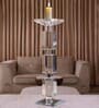 Crystal Elegance Transparent Candle Stand