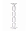 Crystal Elegance Transparent Candle Stand