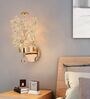 Crystal Floral Wall Light