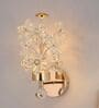 Crystal Floral Wall Light
