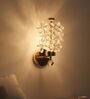 Crystal Floral Wall Light