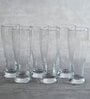 (Set Of 6) Crystal Glass Lead Free Beer Glass