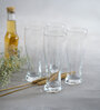 (Set Of 6) Crystal Glass Lead Free Beer Glass