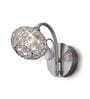 Crystal Globe Wall Light   Modern Elegance