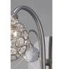 Crystal Globe Wall Light   Modern Elegance