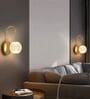 Crystal Globe Wall Light