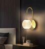 Crystal Globe Wall Light