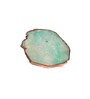 Crystal Green Stone Set of 2 Table Coasters