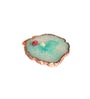 Crystal Green Stone Set of 4 Table Coasters
