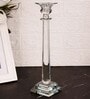 Crystal Ivory Transparent Candle Stand